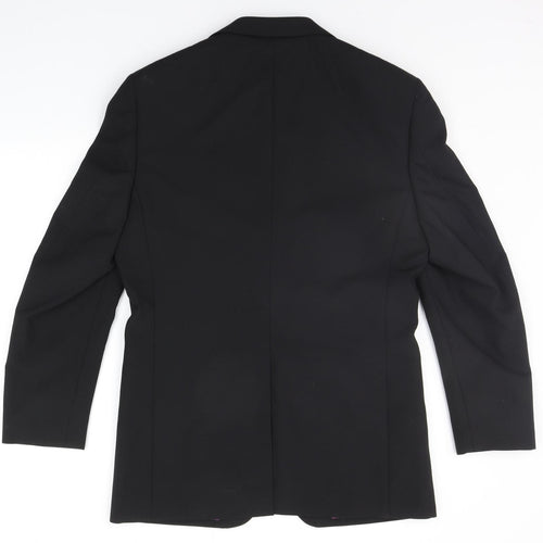 GREENWOODS Mens Blue   Jacket Suit Jacket Size S