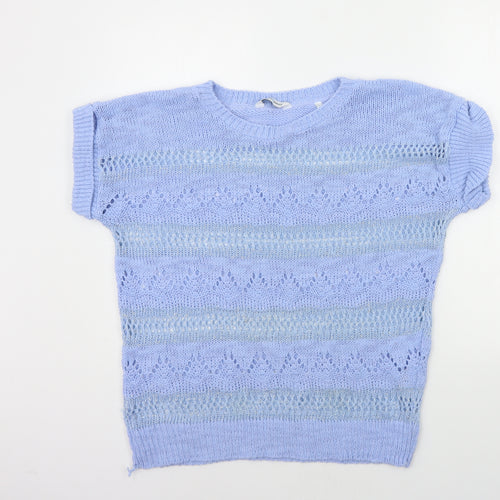 Jeffrey & Paula Womens Blue   Pullover Jumper Size 12