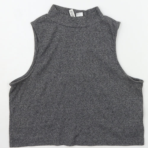 Divided Womens Grey   Basic T-Shirt Size L