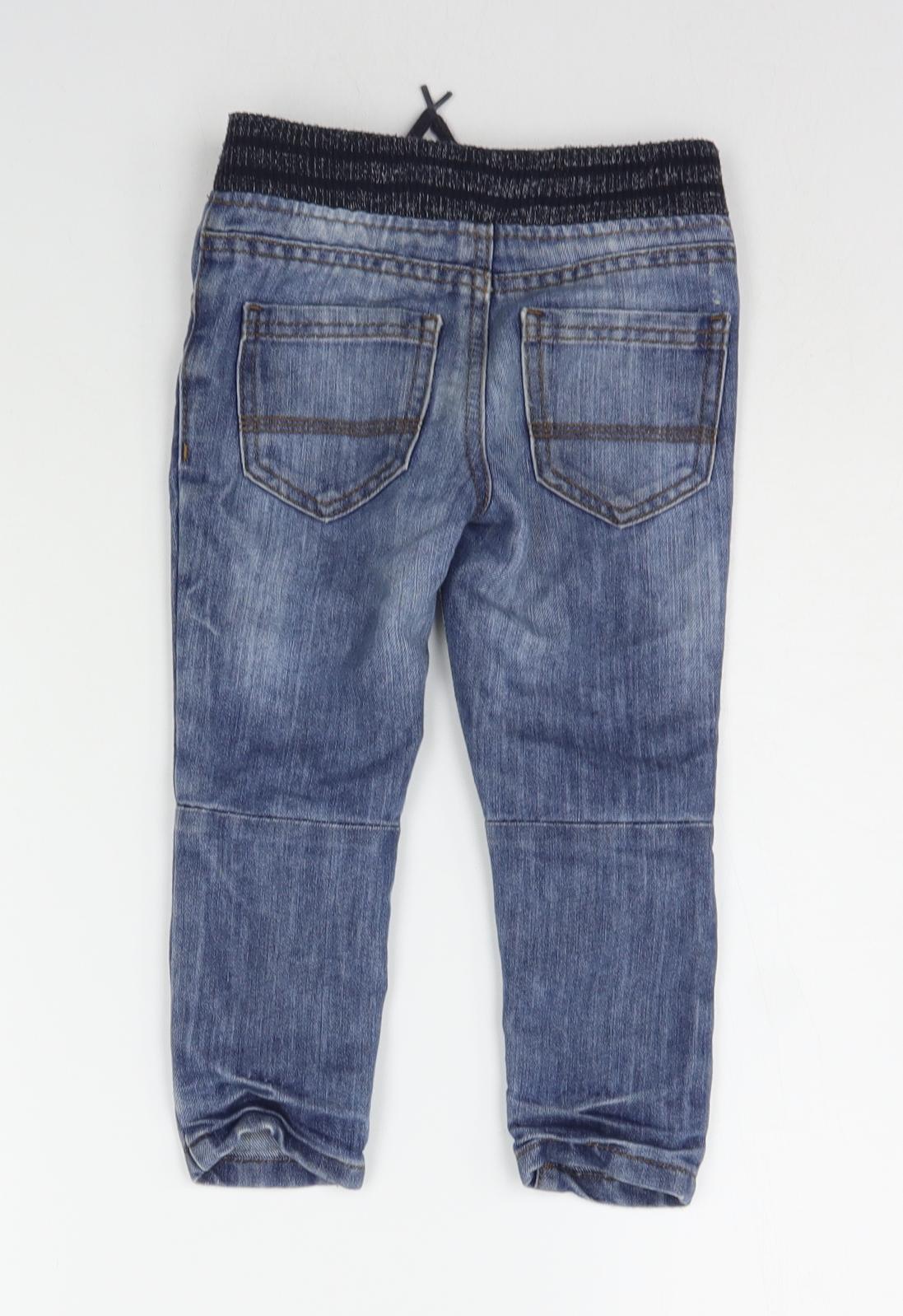 Denim & Co. Boys Blue   Straight Jeans Size 2-3 Years