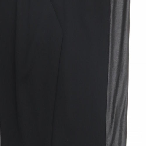 Boohoo Womens Black   Carrot Leggings Size 14 L26 in