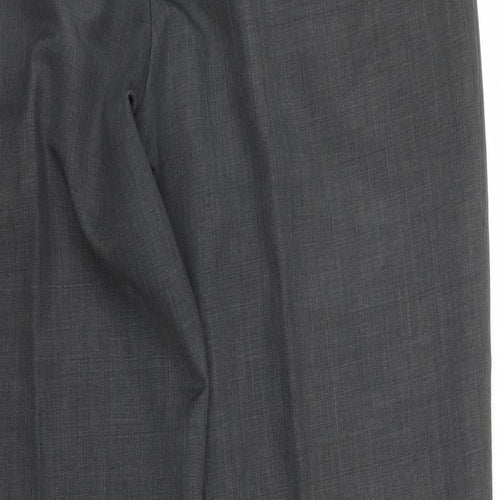 M&S Mens Grey   Trousers  Size 34 in L31 in