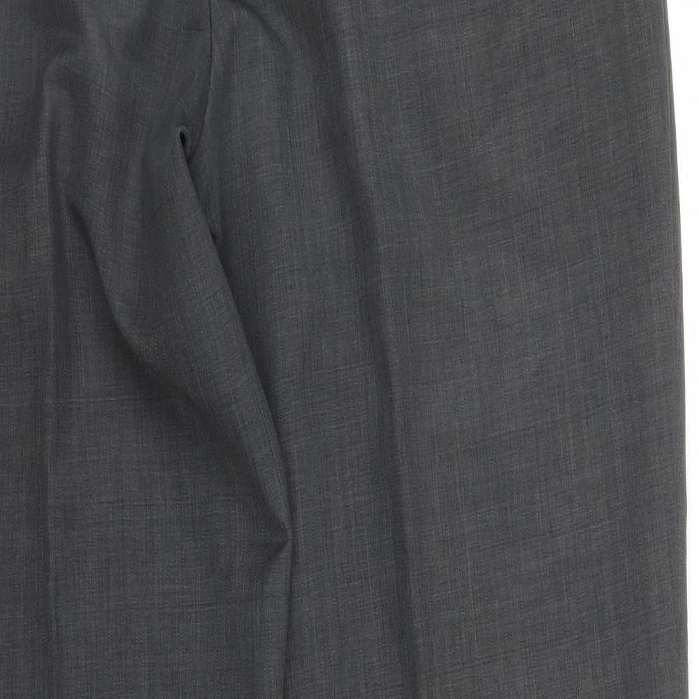 M&S Mens Grey   Trousers  Size 34 in L31 in