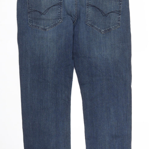 Primark Mens Blue  Denim Straight Jeans Size 38 in L30 in