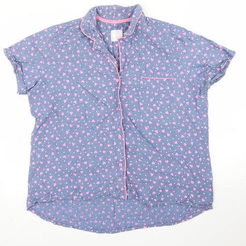 Matalan Womens Blue   Basic Blouse Size L  - PJ top