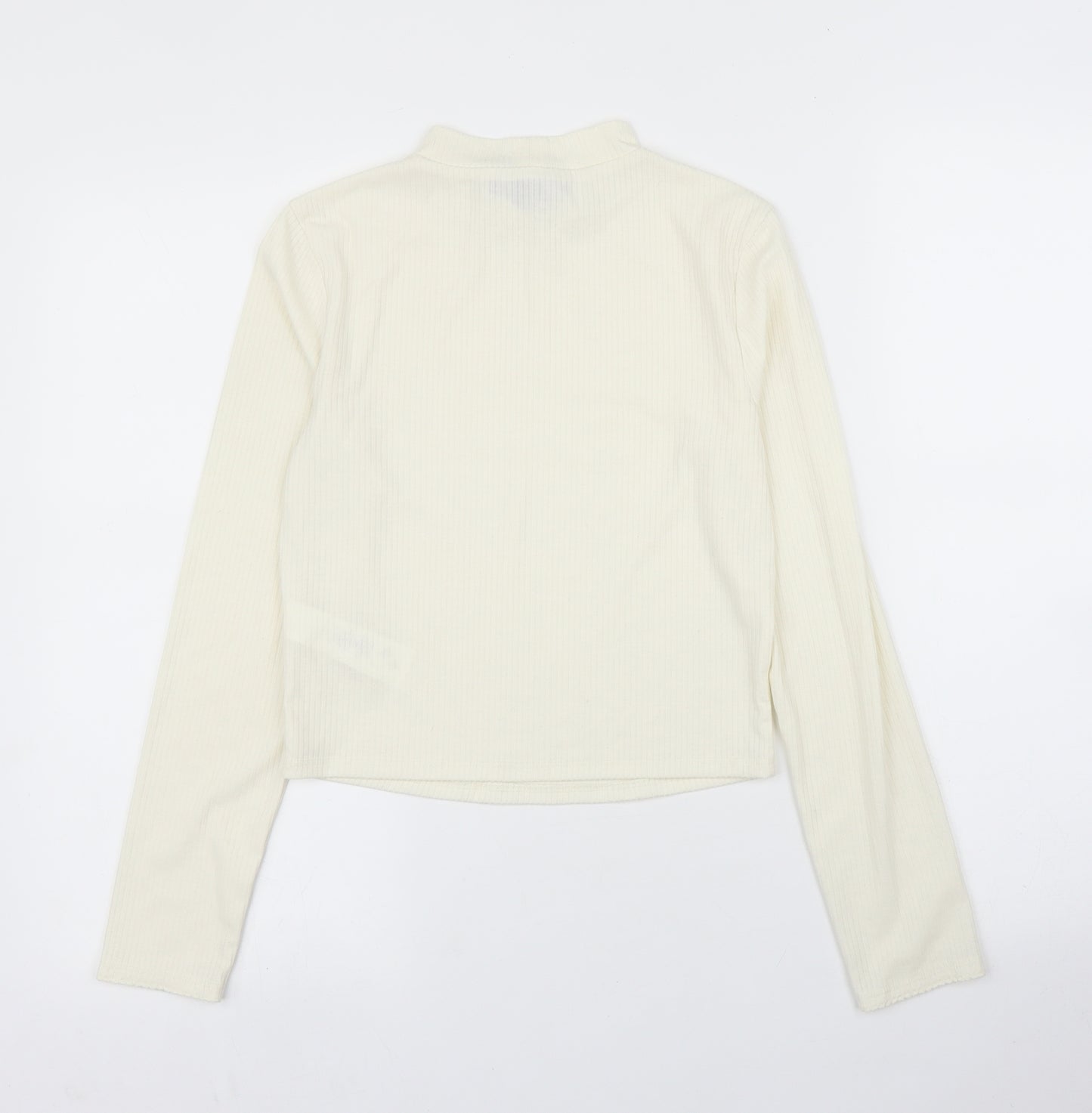 Primark Womens Ivory   Basic T-Shirt Size XS