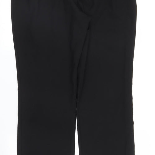 F&F Womens Black   Trousers  Size 14 L31 in