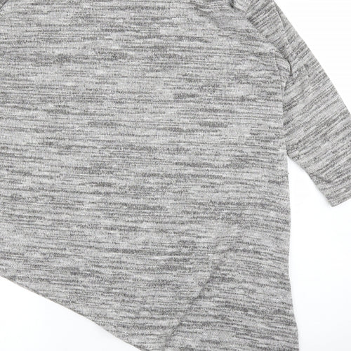 Quiz Womens Grey   Pullover Jumper Size 16