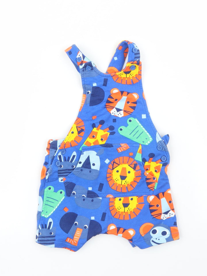 Mini Club Baby Blue Dungaree One-Piece Size 0-3 Months