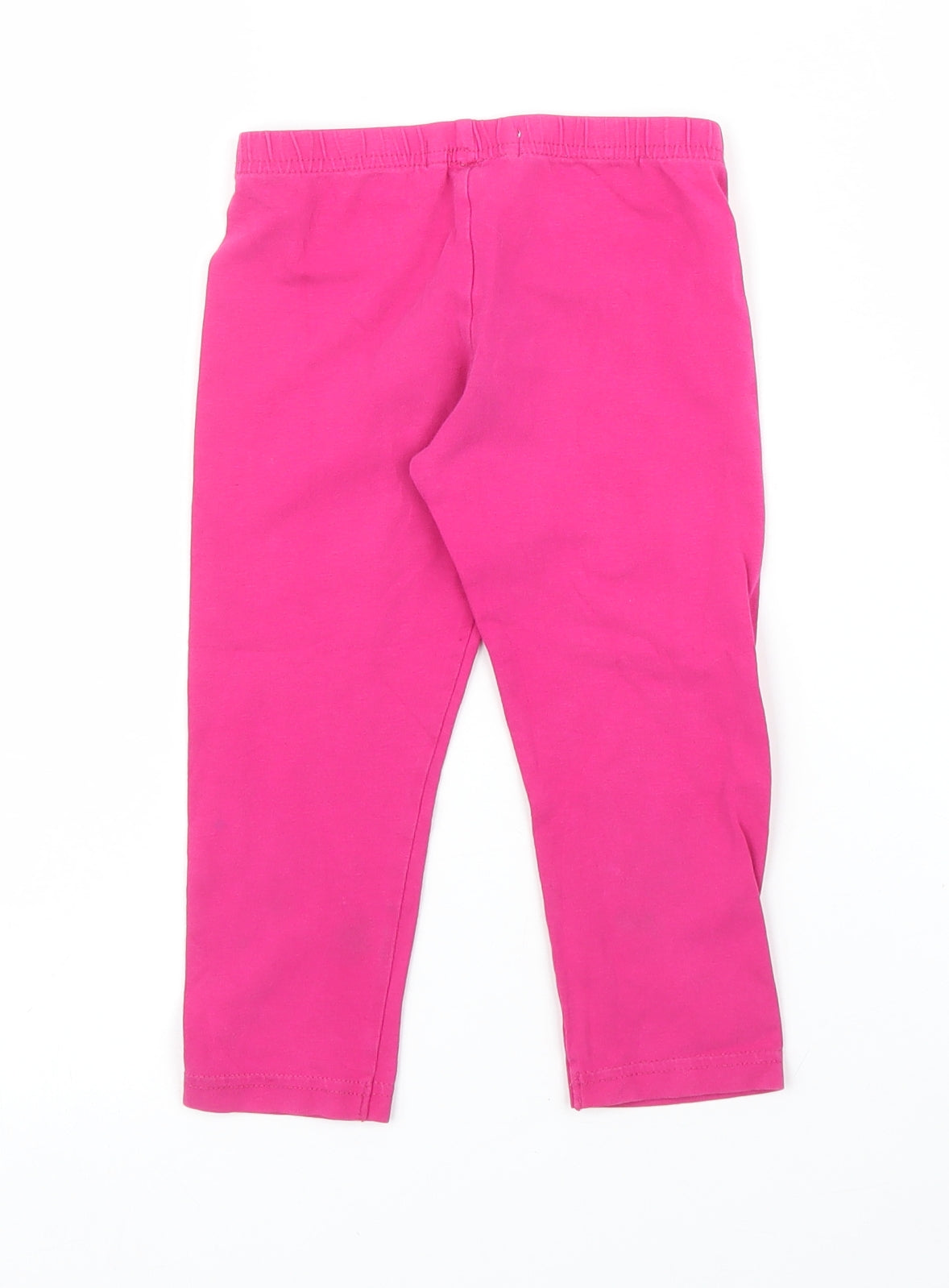 M&S Girls Pink   Carrot Trousers Size 3 Years