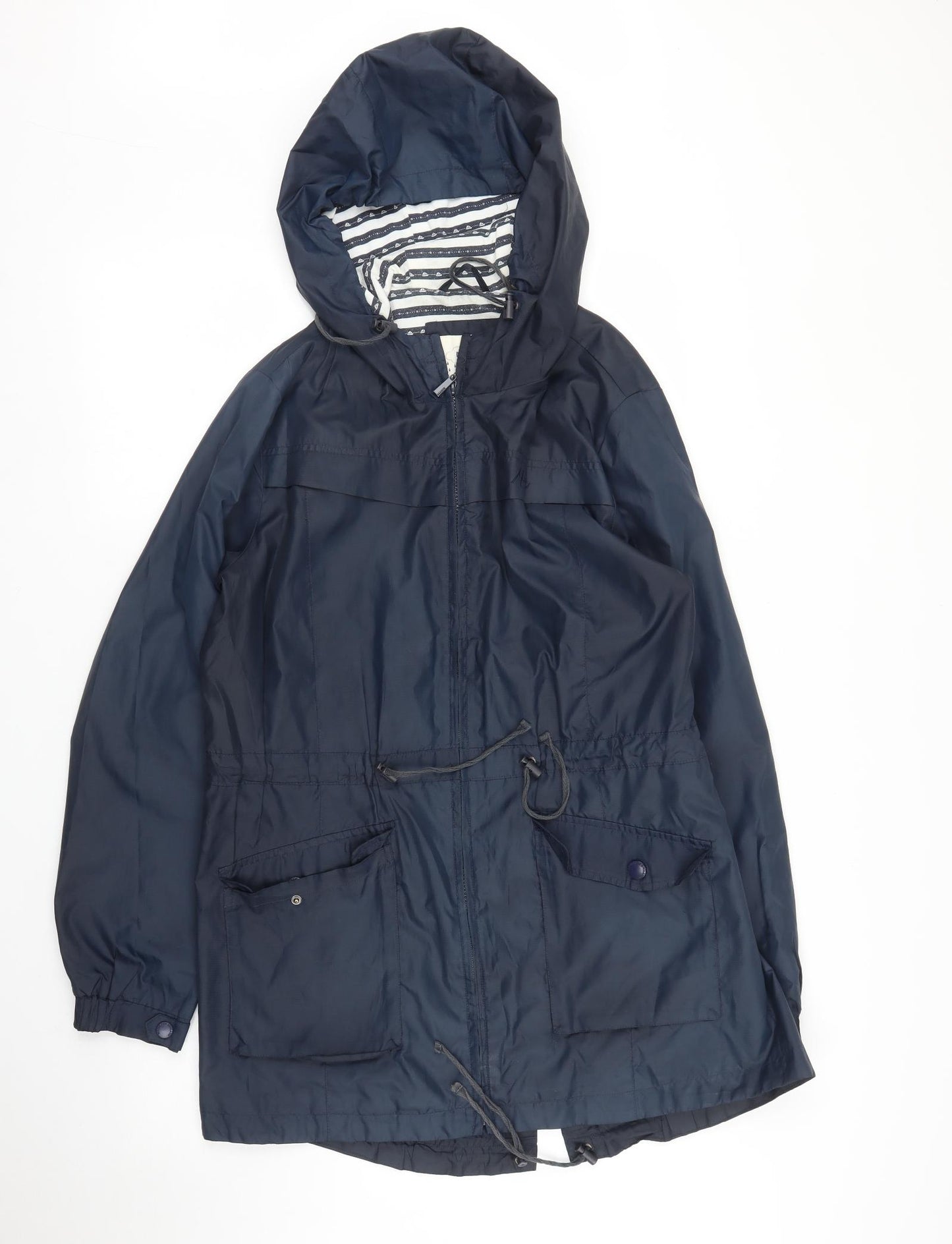 Debenhams Womens Blue   Rain Coat Coat Size 14