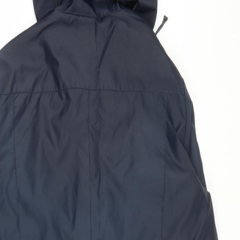 Debenhams Womens Blue   Rain Coat Coat Size 14