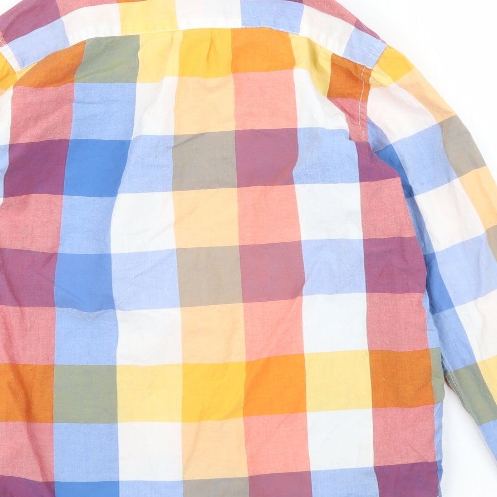 Gap Boys Multicoloured Check  Basic Button-Up Size 10 Years