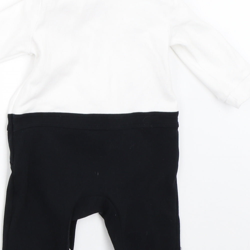 Preworn Boys White   Trousers One-Piece Size 3-6 Months