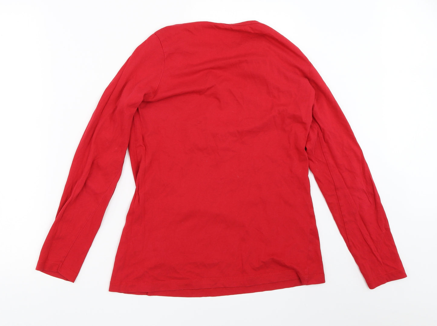 TU Womens Red   Basic T-Shirt Size 12