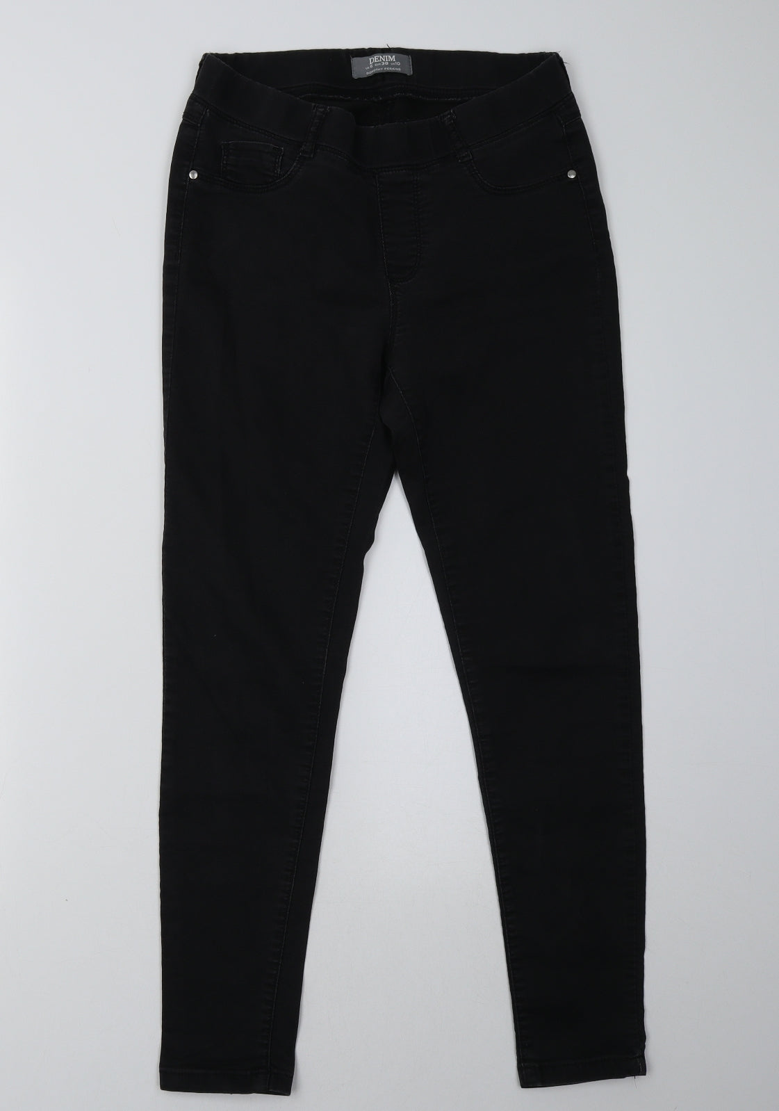 Dorothy Perkins Womens Black   Jegging Trousers Size 10 L29 in