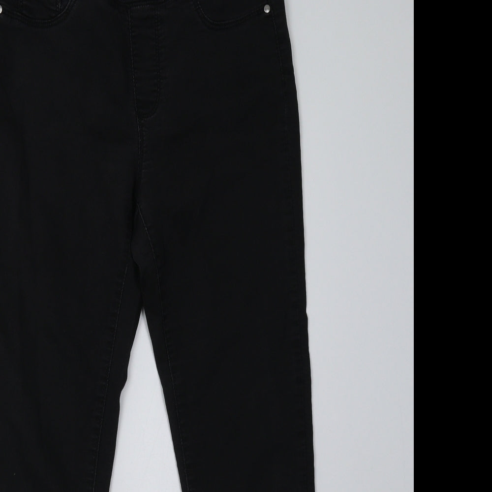 Dorothy Perkins Womens Black   Jegging Trousers Size 10 L29 in