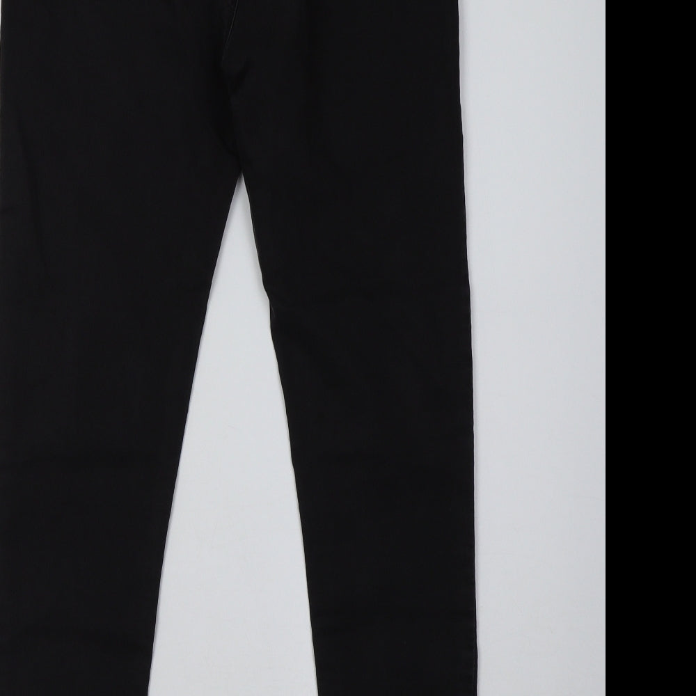 Dorothy Perkins Womens Black   Jegging Trousers Size 10 L29 in