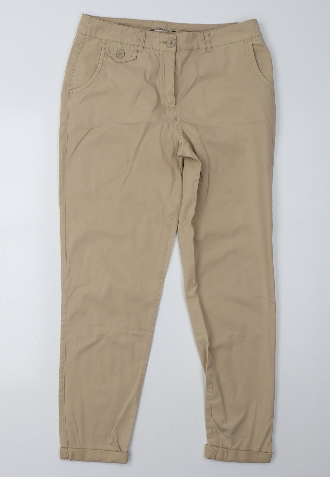 George Womens Beige   Trousers  Size 10 L29 in