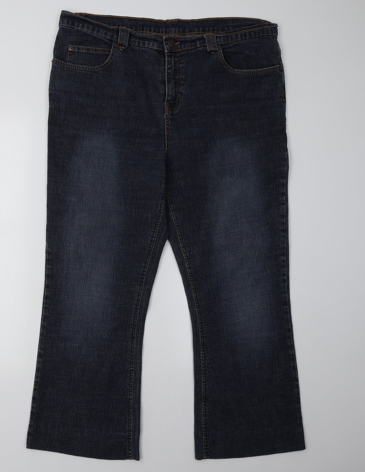 East Coast Womens Blue  Denim Straight Jeans Size 20 L30 in