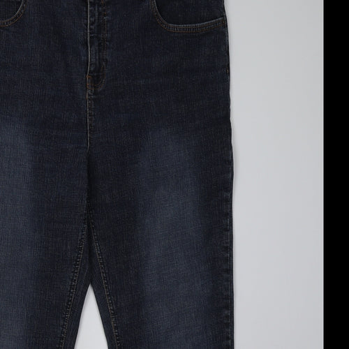 East Coast Womens Blue  Denim Straight Jeans Size 20 L30 in