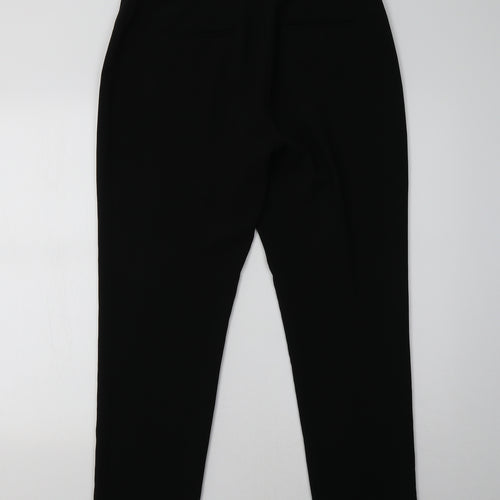 H&M Womens Black   Trousers  Size 12 L30 in