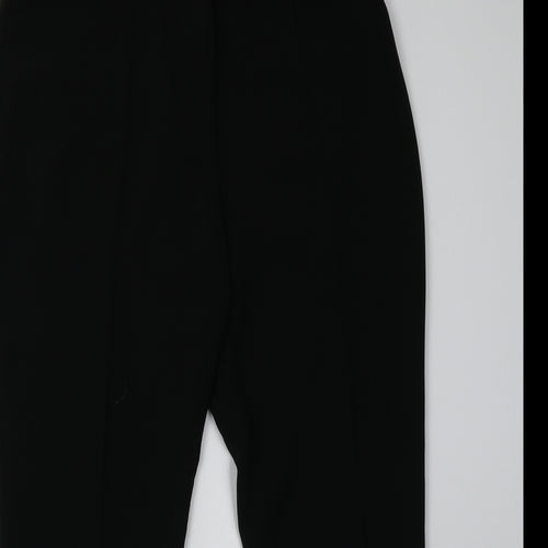 H&M Womens Black   Trousers  Size 12 L30 in
