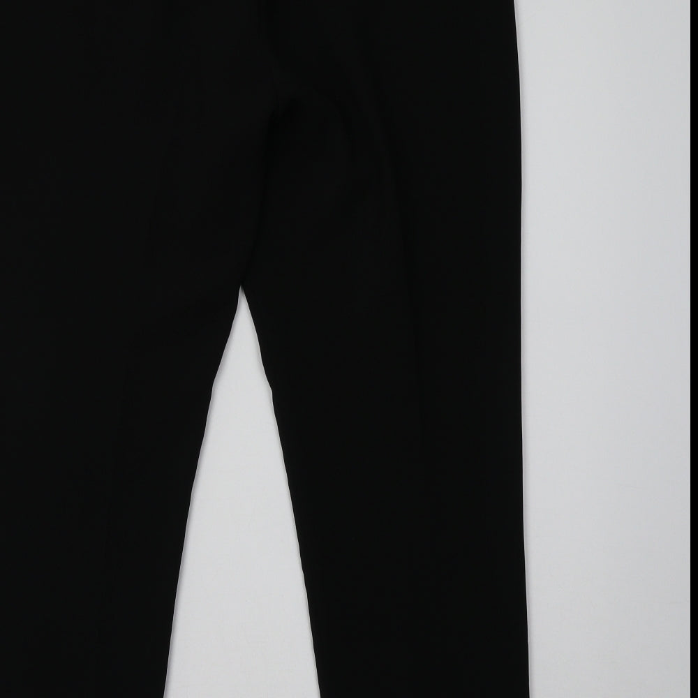 H&M Womens Black   Trousers  Size 12 L30 in