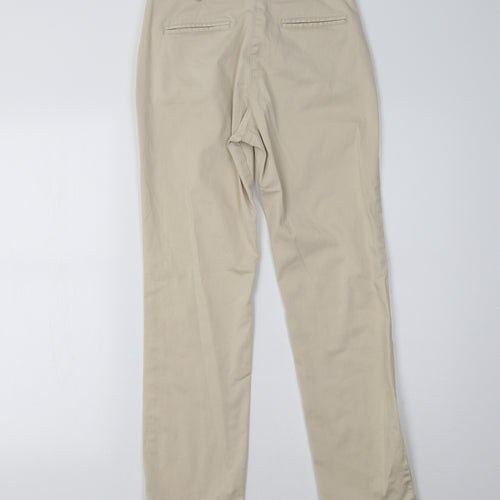 Marks and Spencer Womens Beige   Trousers  Size 8 L29 in