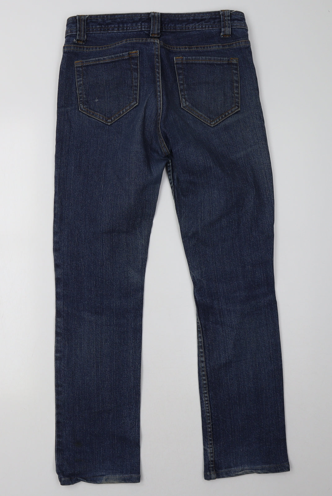 Primark Womens Blue   Straight Jeans Size 12 L30 in