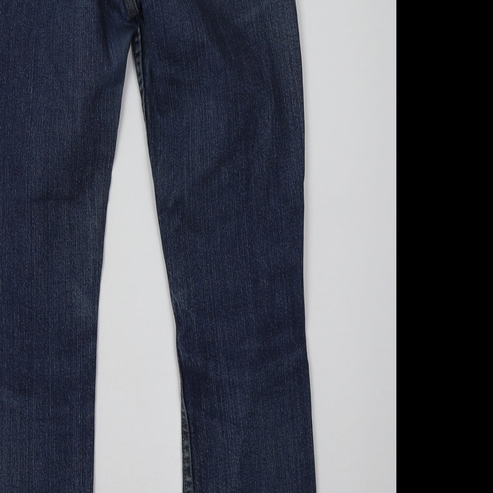 Primark Womens Blue   Straight Jeans Size 12 L30 in
