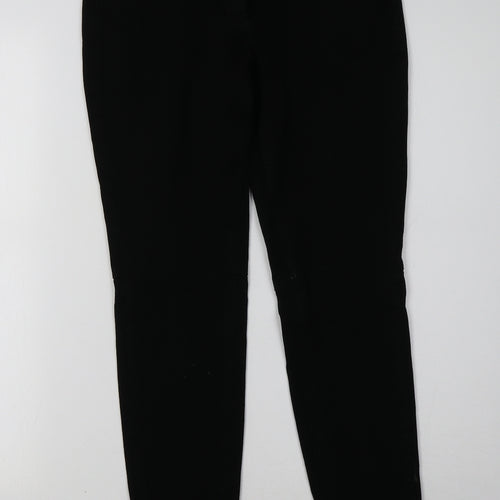 H&M Womens Black  Denim Skinny Jeans Size 10 L28 in