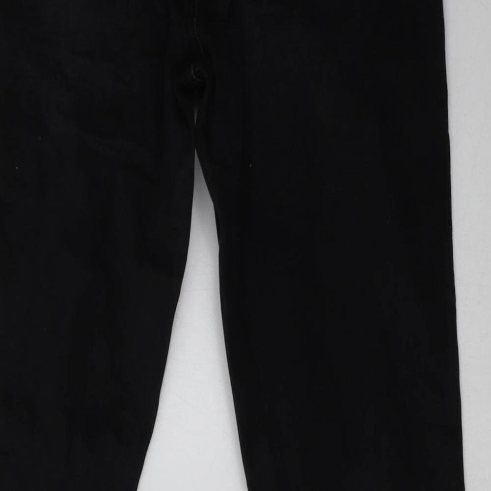 Primark Womens Black  Denim Skinny Jeans Size 16 L32 in