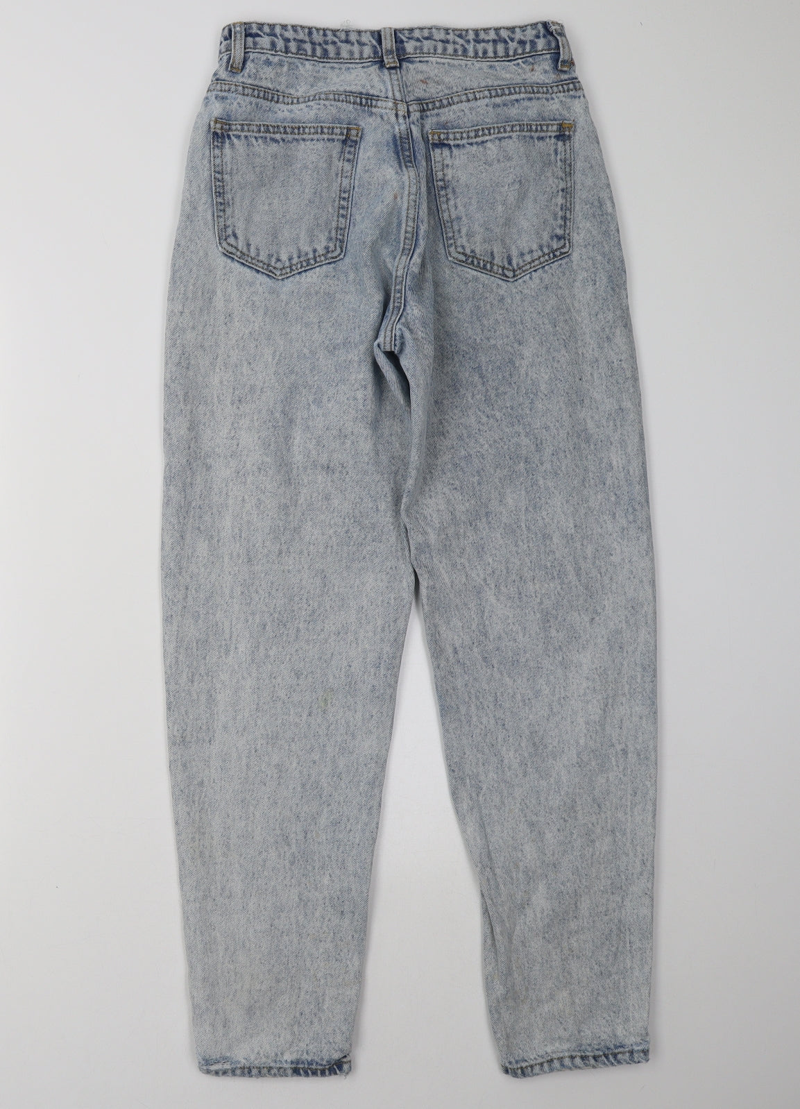 PRETTYLITTLETHING Womens Blue  Denim Mom Jeans Size 6 L30 in