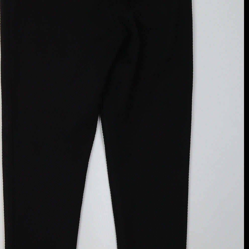 BHS Womens Black   Trousers  Size 10 L29 in