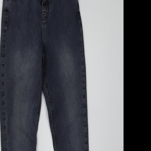 Topshop Womens Grey   Skinny Jeans Size 26 L32 in