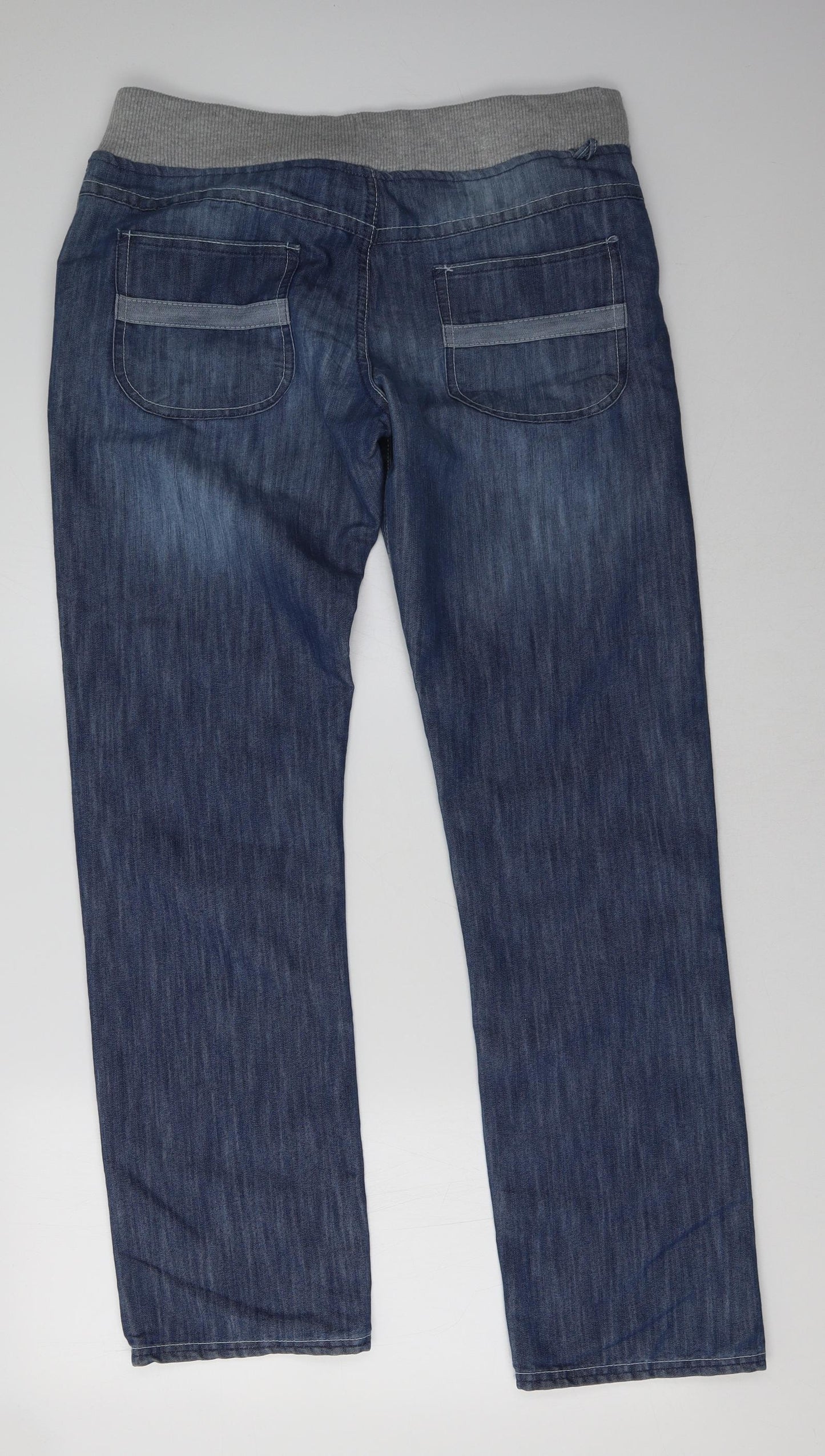 voodoo dolls Womens Blue   Straight Jeans Size 12 L33 in