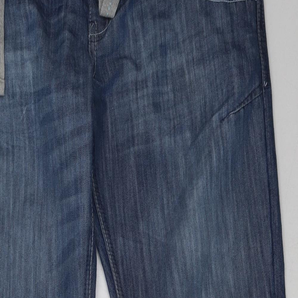 voodoo dolls Womens Blue   Straight Jeans Size 12 L33 in