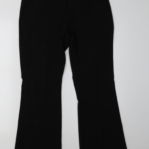 Marks and Spencer Womens Black   Trousers  Size 12 L30 in