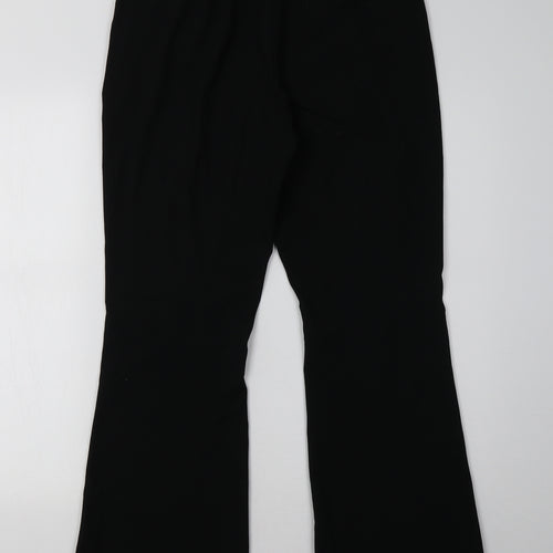 Marks and Spencer Womens Black   Trousers  Size 12 L30 in
