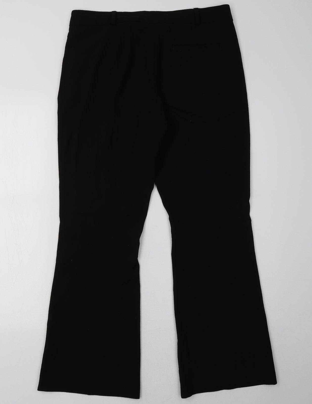 Marks and Spencer Womens Black   Trousers  Size 12 L30 in