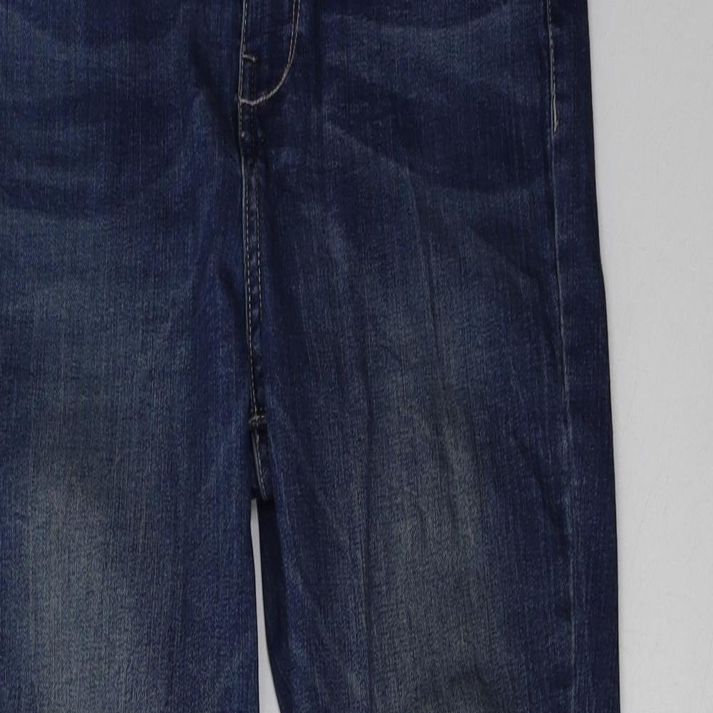 River Island Womens Blue  Denim Skinny Jeans Size 10 L32 in
