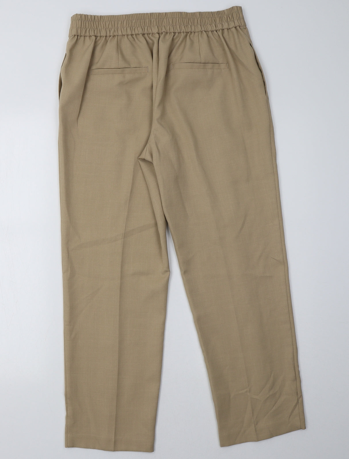 Marks and Spencer Womens Beige   Trousers  Size 12 L29 in