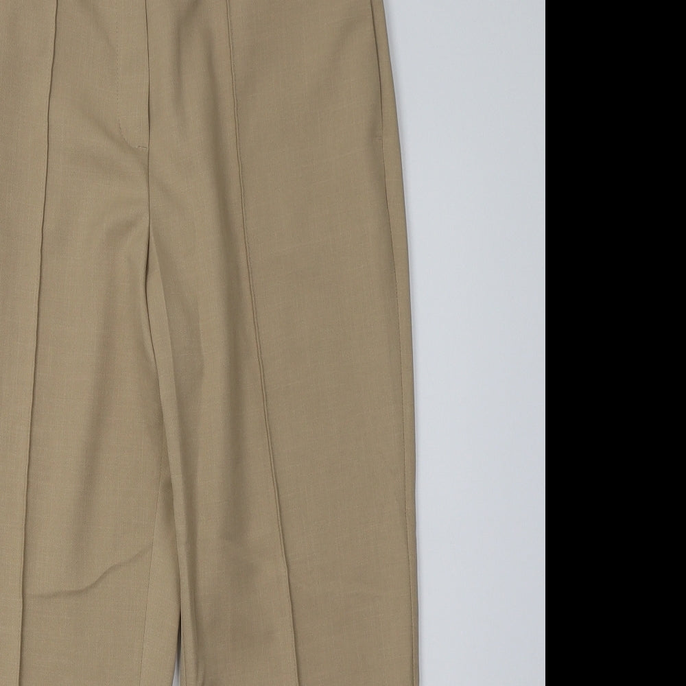 Marks and Spencer Womens Beige   Trousers  Size 12 L29 in