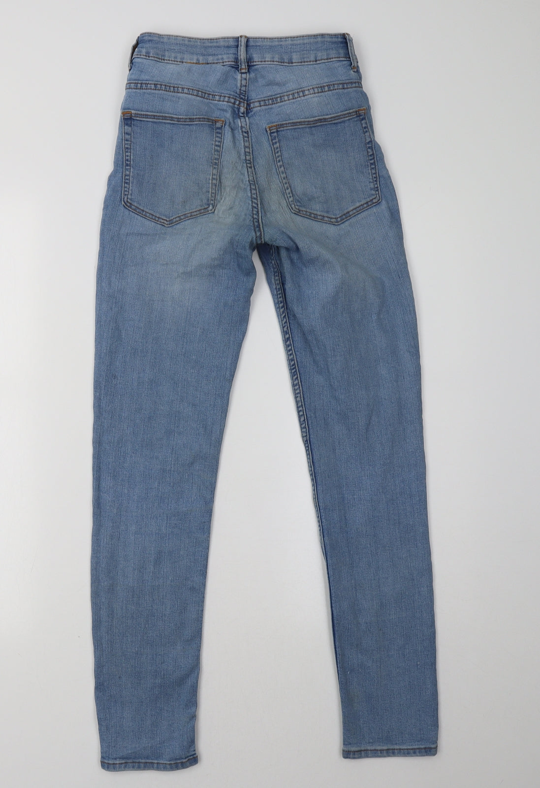 h&m, Womens Blue  Denim Skinny Jeans Size 6 L30 in