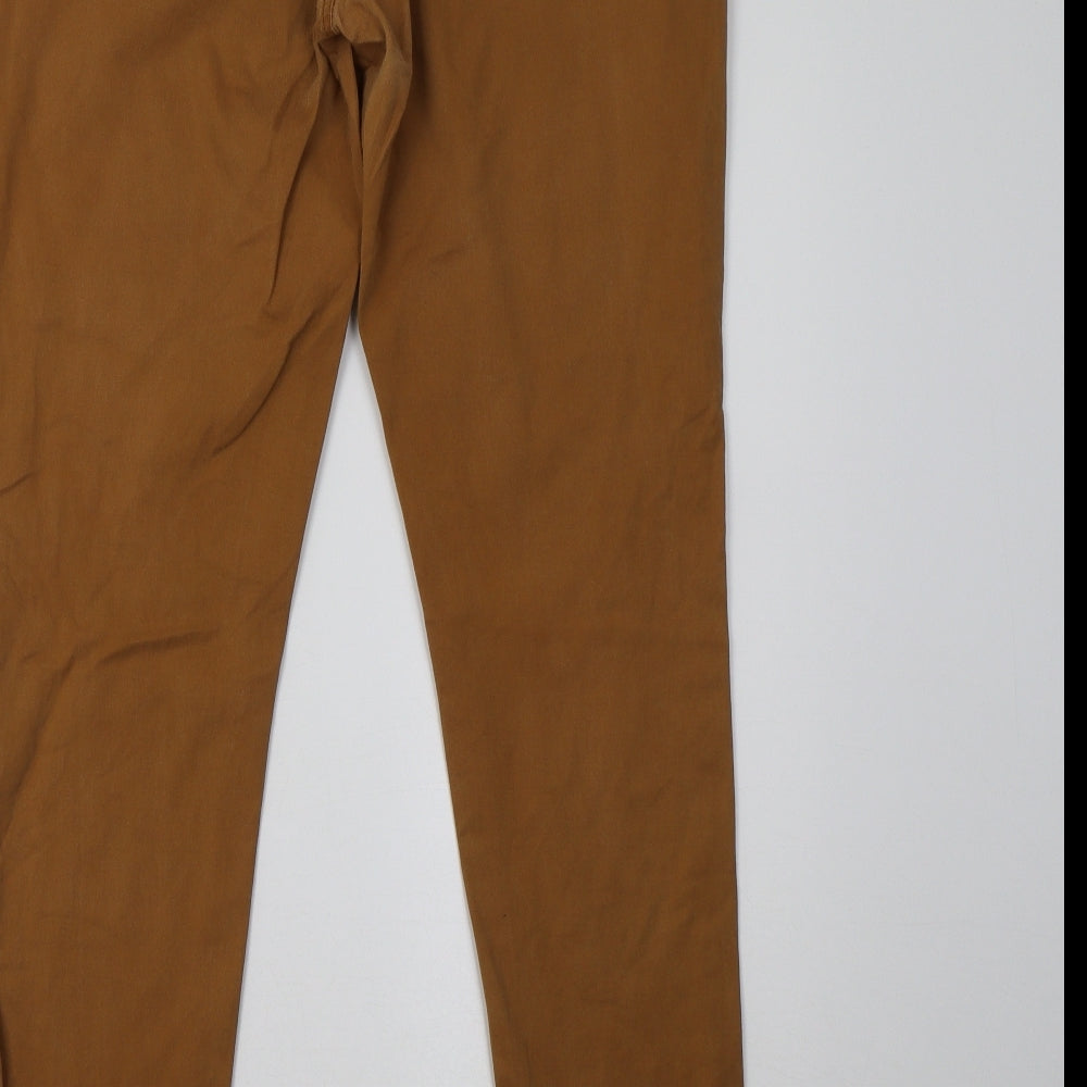 Primark Womens Brown   Skinny Jeans Size 14 L32 in