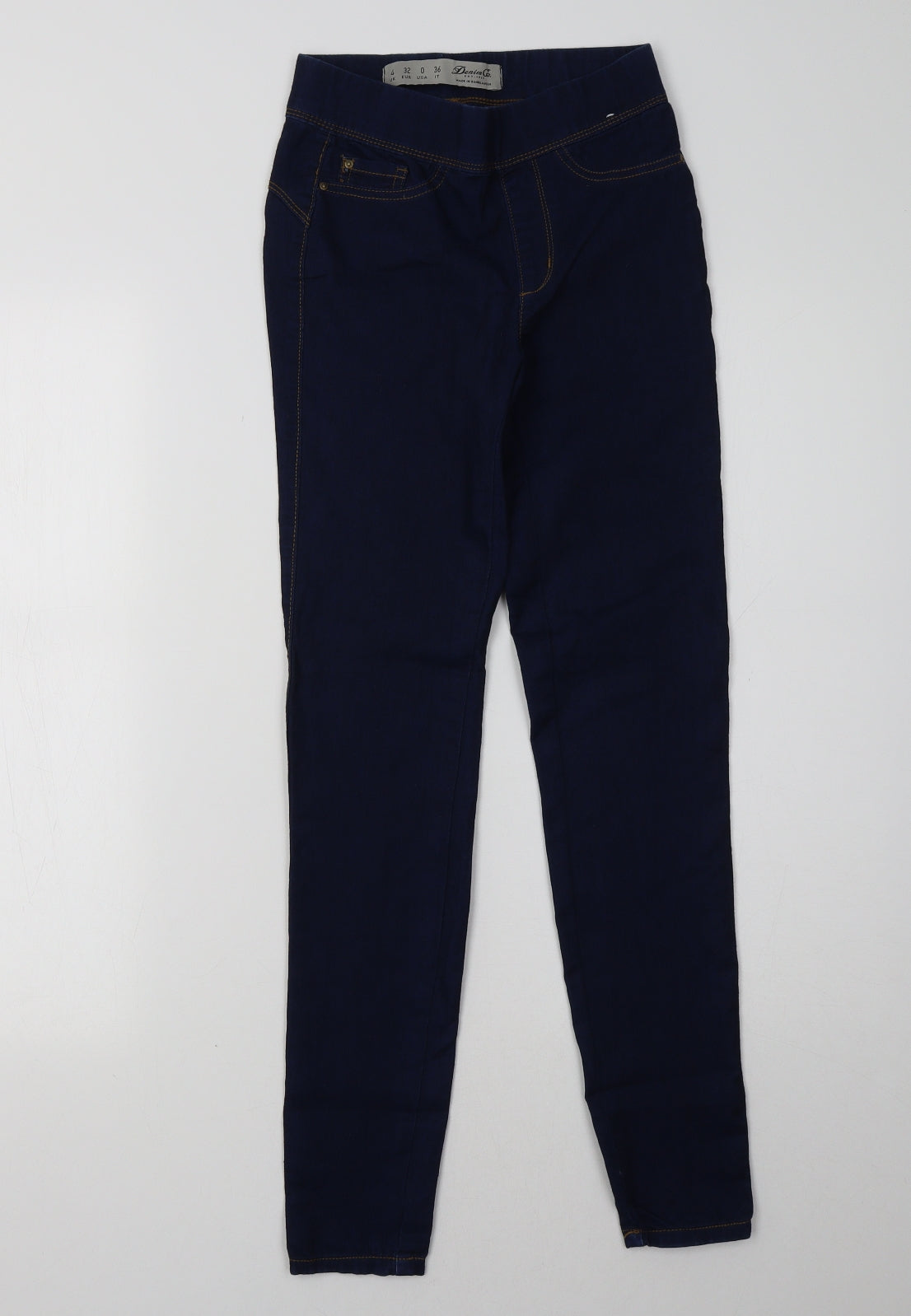Primark Womens Blue   Jegging Trousers Size 4 L28 in
