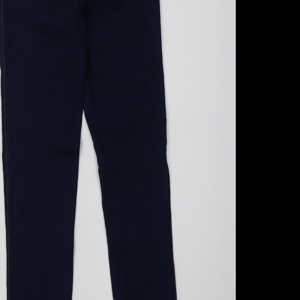 Primark Womens Blue   Jegging Trousers Size 4 L28 in