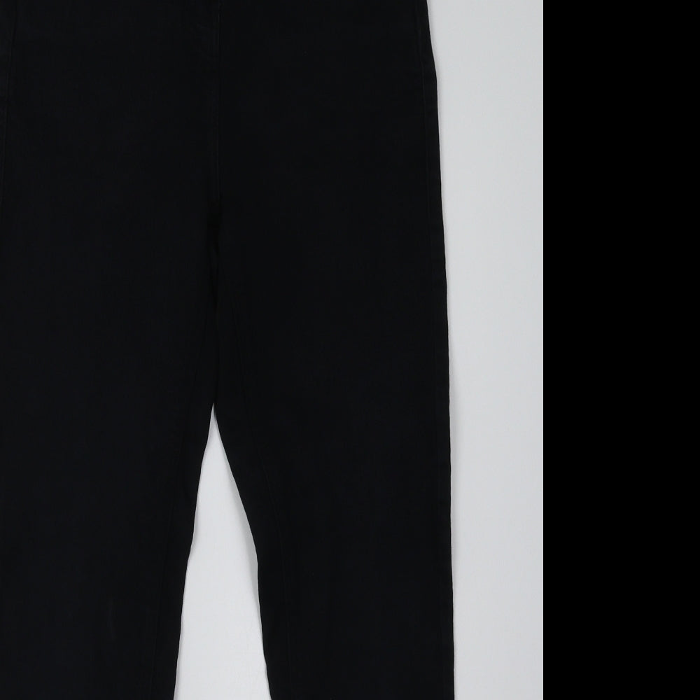 NEXT Womens Black  Denim Skinny Jeans Size 8 L29 in