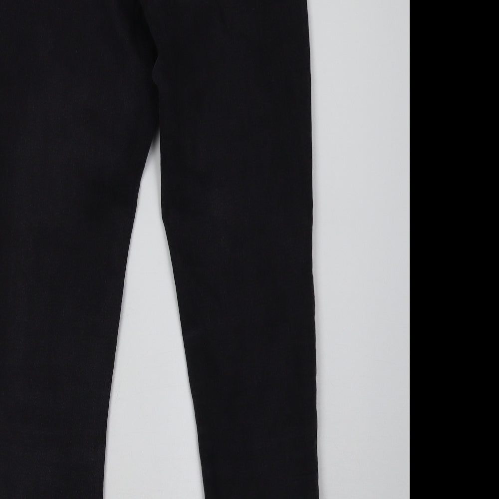 H&M Womens Black  Denim Skinny Jeans Size 27 L29 in